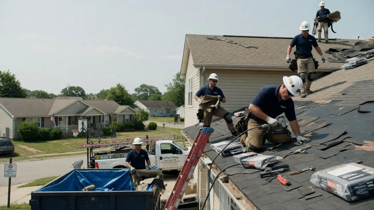 Roof Replacement in Evans, LA near me